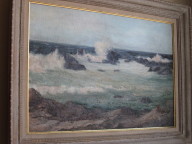 Click to enlarge Vintage oil painting