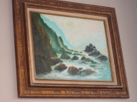Click to enlarge Vintage plein air painting