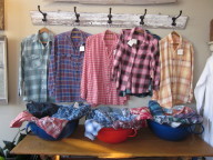 Vintage flannel shirts