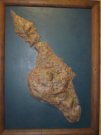 Catalina Island Relief Map
