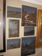 Click to enlarge Mountain oil paintings