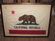 Vintage California Republic flag
