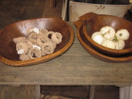Vintage dough bowls